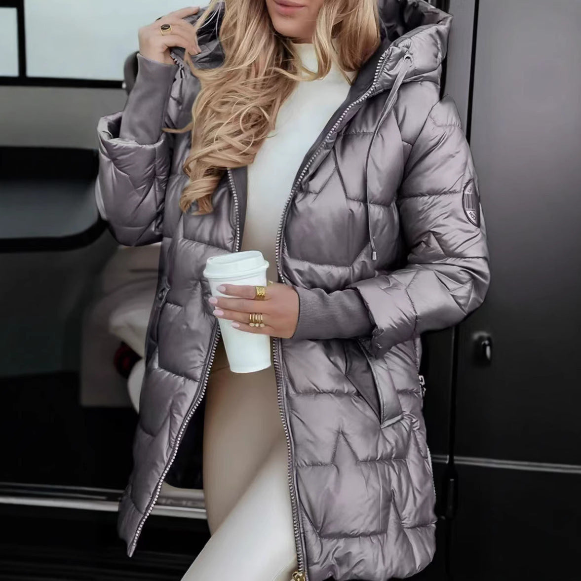 Olivia™ | Women's Autumn Coat with Hood