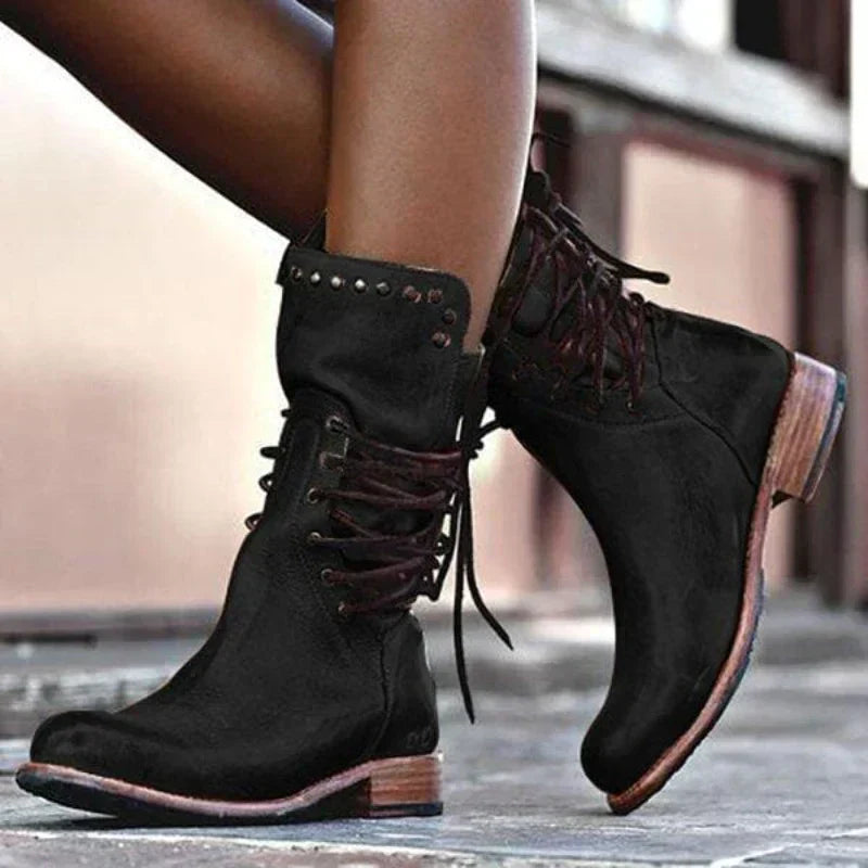Audrey™ | Stylish Leather Boots