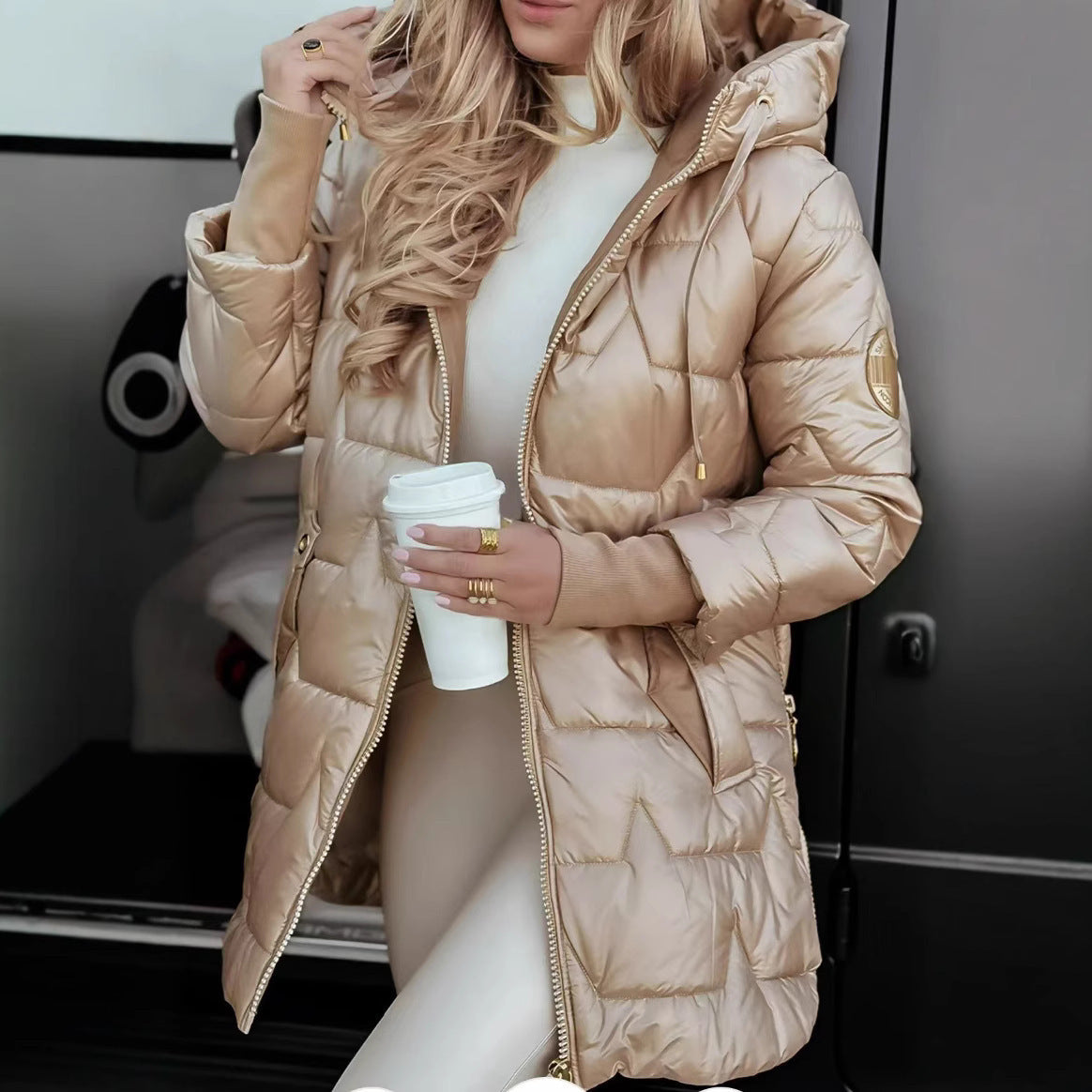 Olivia™ | Women's Autumn Coat with Hood