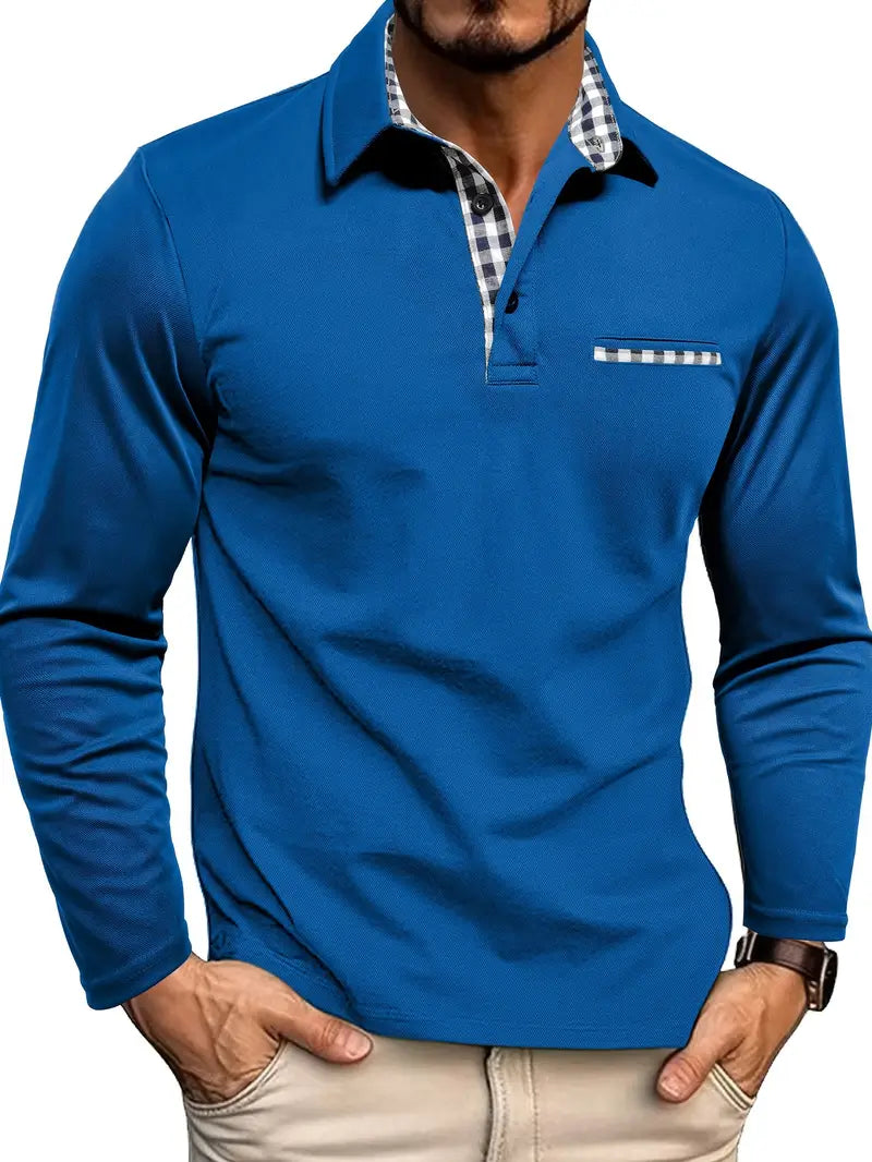 David™ | Long-sleeved polo shirt