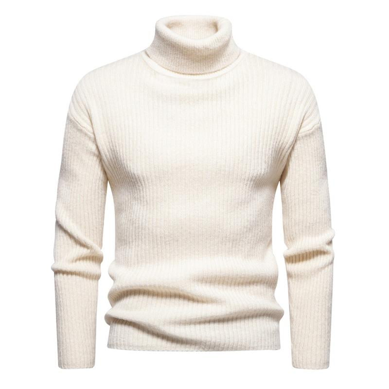 Edward™ | Men's Turtleneck Solid Color Sweater