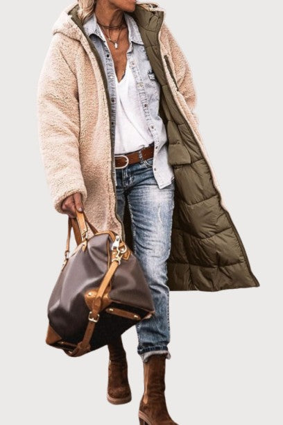Aurora™ | Elegant Reversible Coat for Women