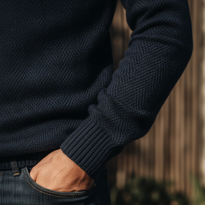 Freddie™ | Men’s Classic Knit V-Neck Sweater