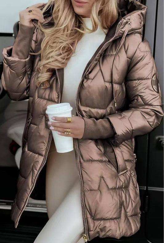 Olivia™ | Women's Autumn Coat with Hood