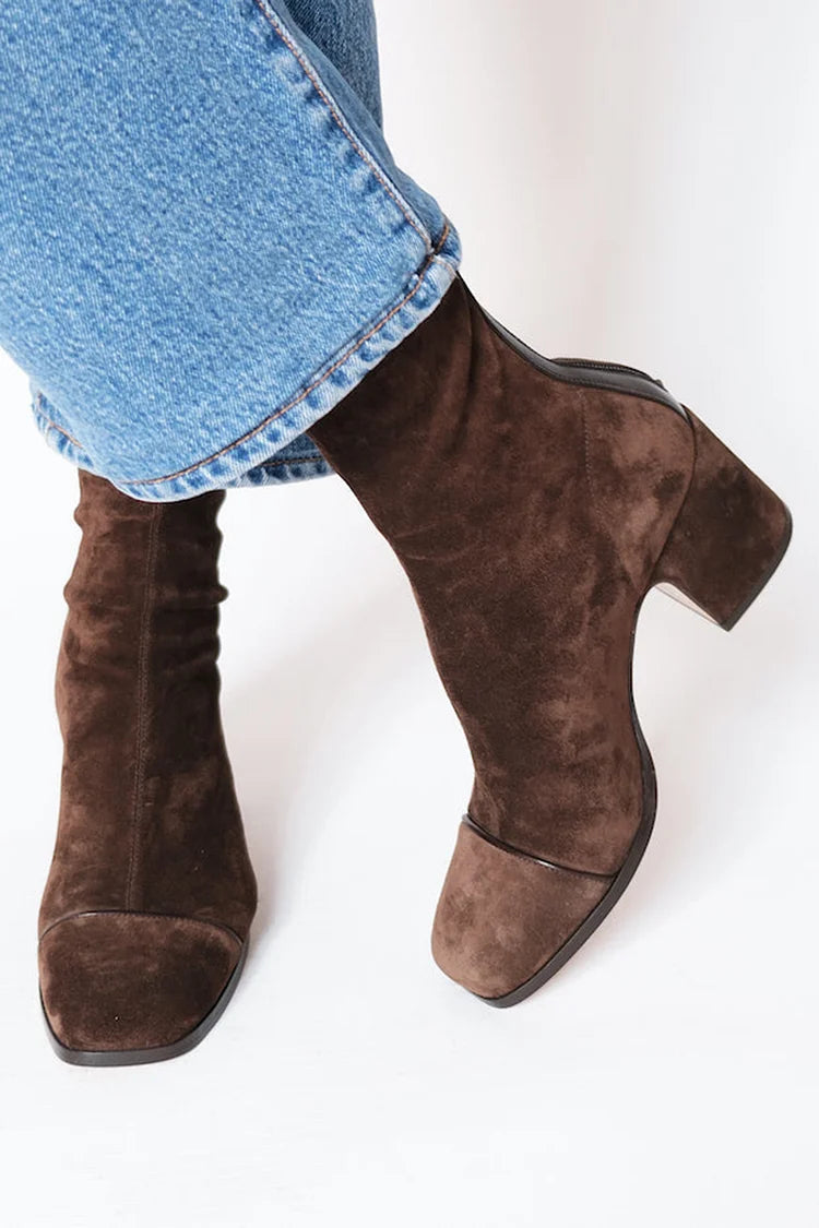 Chloe™ | Elegant Suede Ankle Boots