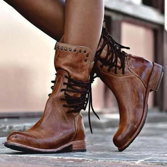 Audrey™ | Stylish Leather Boots