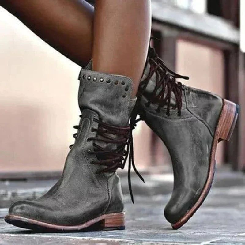 Audrey™ | Stylish Leather Boots