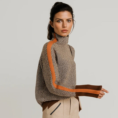 Clara™ | High Neck Sweater