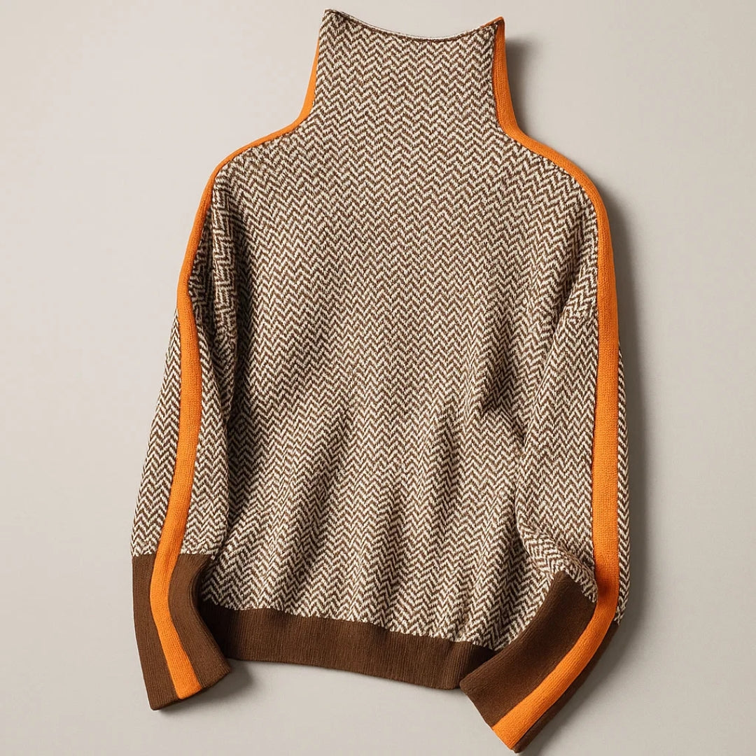 Clara™ | High Neck Sweater