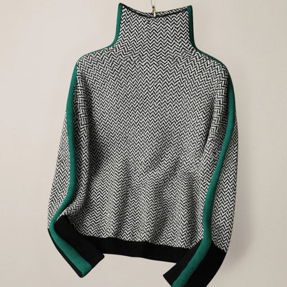 Clara™ | High Neck Sweater
