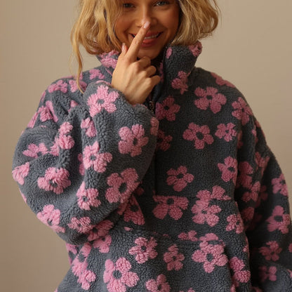 Zoe™ | Fleece-Pullover Bloom