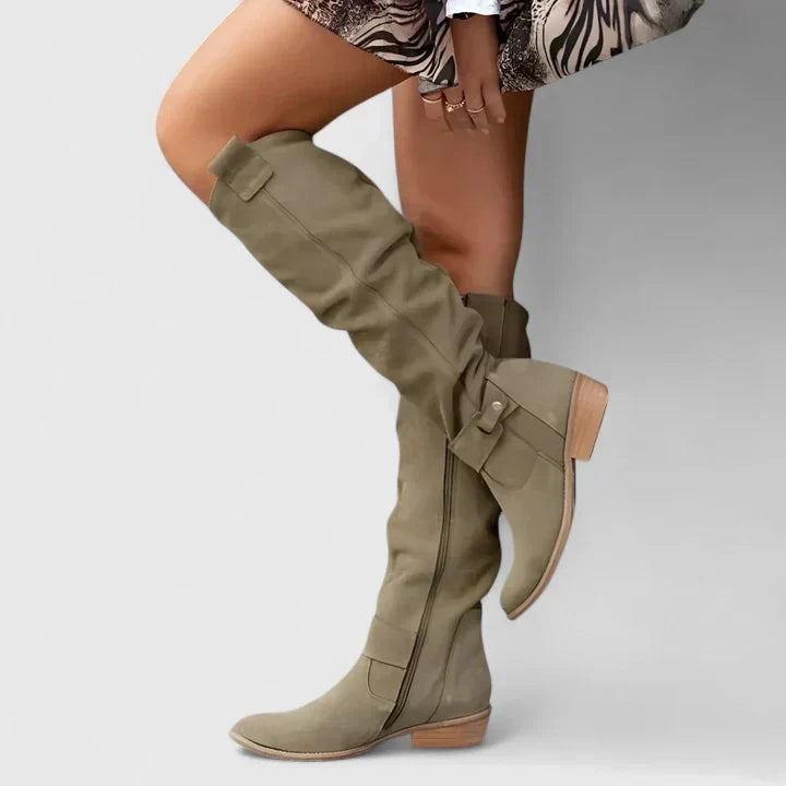 QUINTY™ | Knee-High Boots