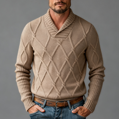 Leo™ | Men’s Solid Color Knit Turtleneck