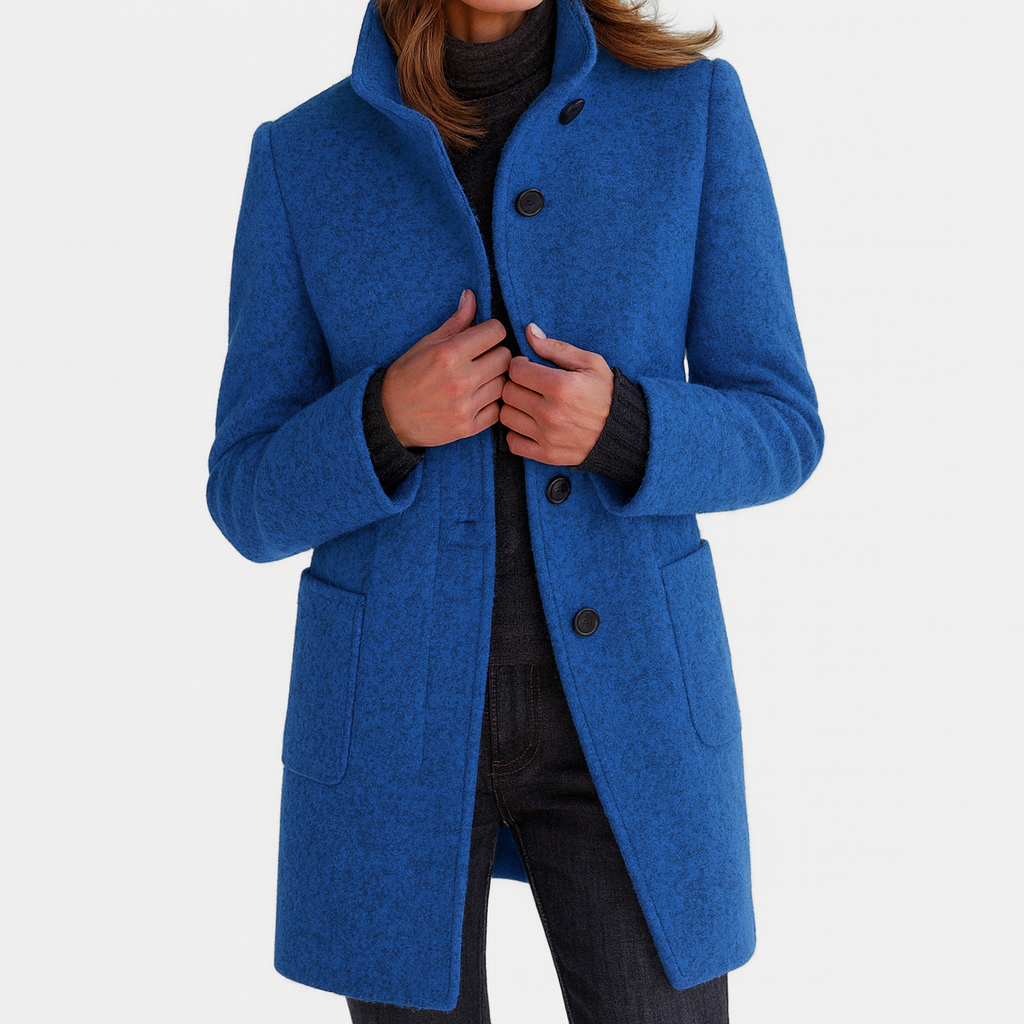 Estelle™ | Women's Coat with High Collar