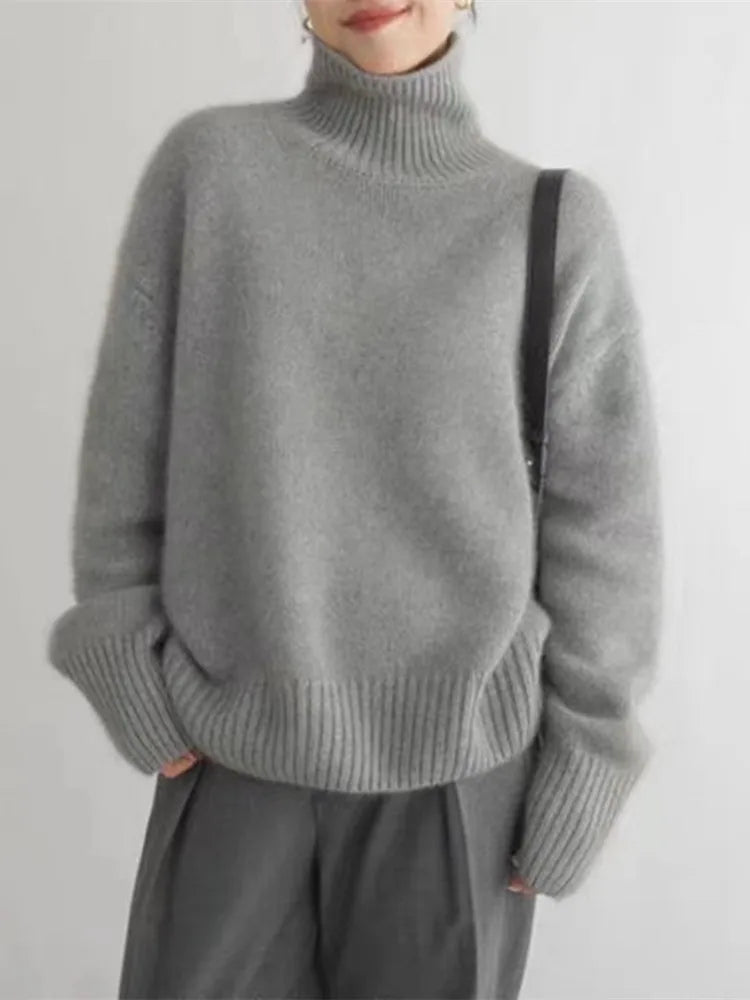 Linea™ | High Collar Sweater