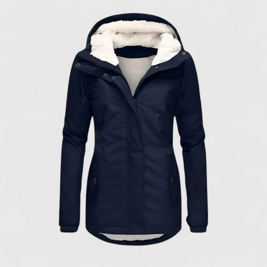 Nora™ | Waterproof winter coat with hood
