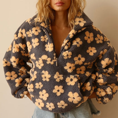 Zoe™ | Fleece-Pullover Bloom