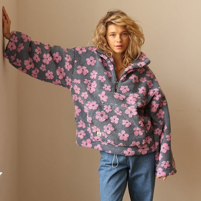 Zoe™ | Fleece-Pullover Bloom