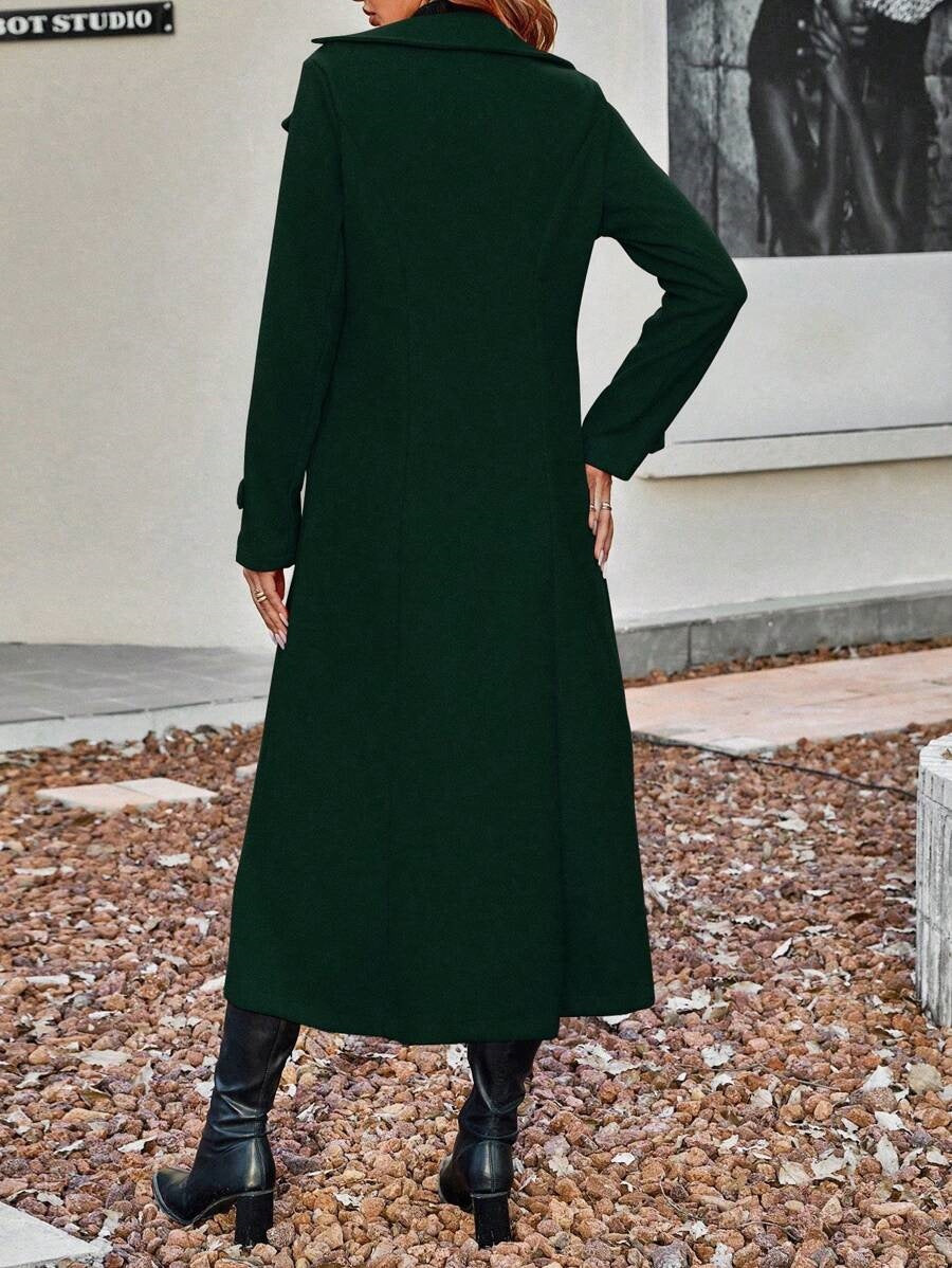 Shelly™ | Long, Warm Double-Breasted Women’s Coat