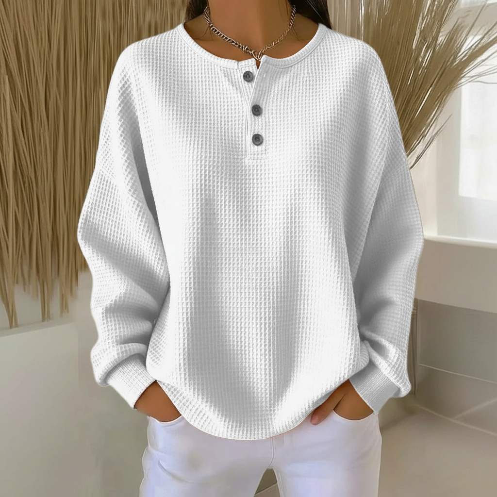 Merryn™ | Cozy Waffle Knit Henley