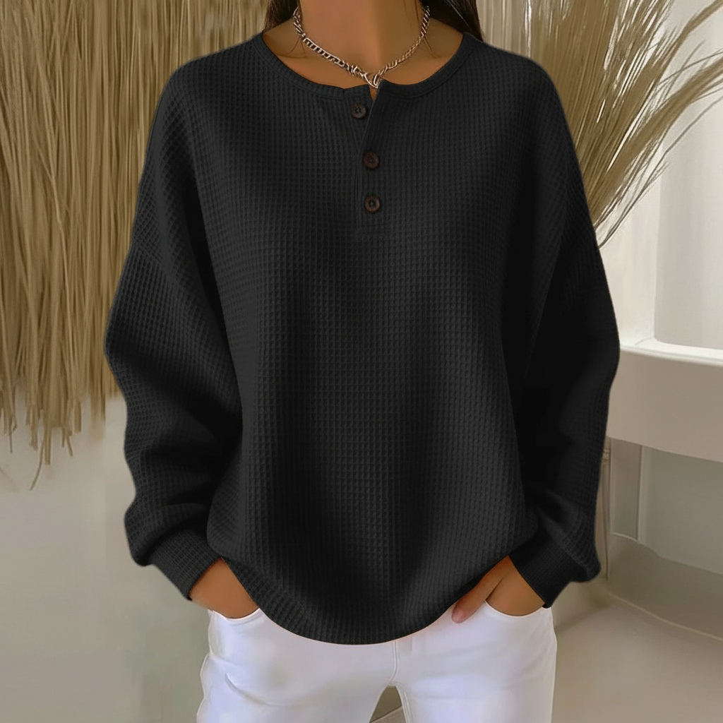 Merryn™ | Cozy Waffle Knit Henley