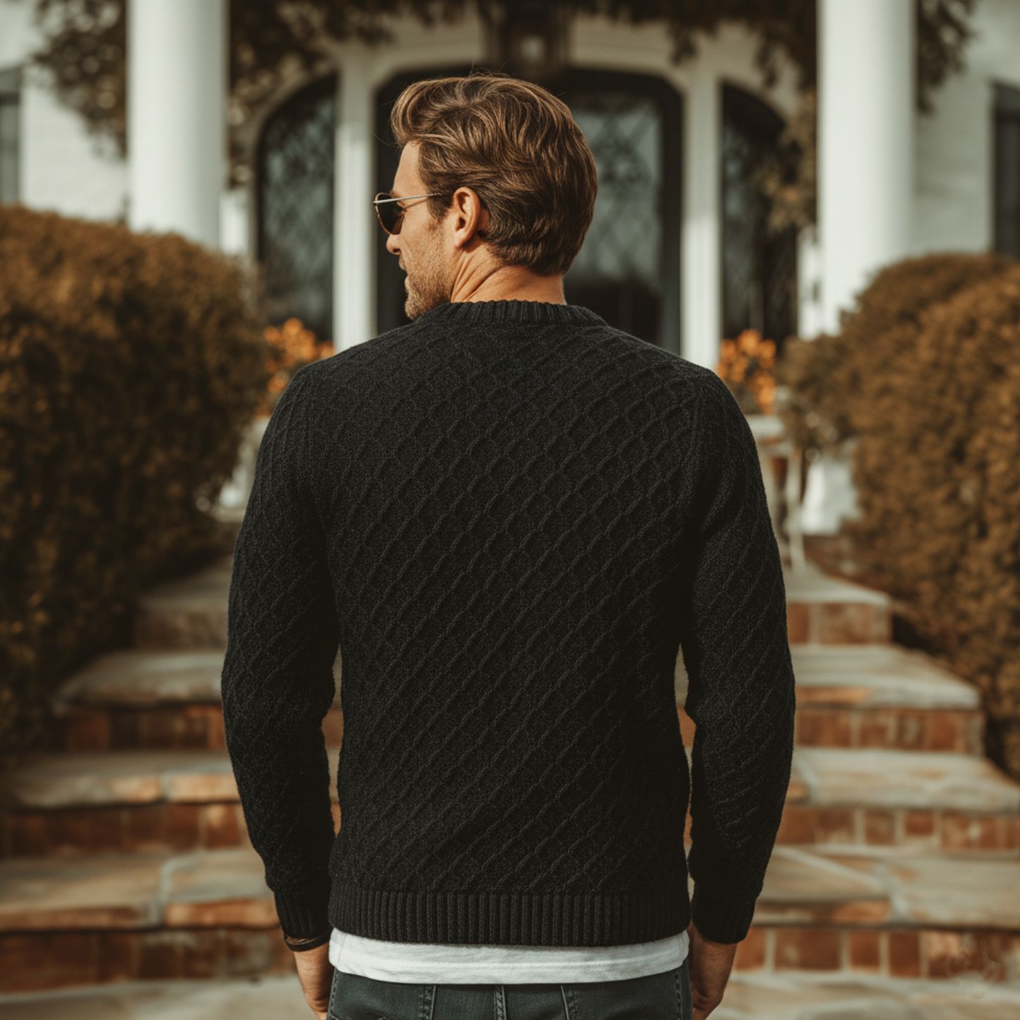 Oscar™ | Men’s Classic Jacquard Sweater
