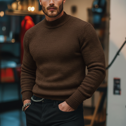 Thomas™ | Men’s Winter Knit Turtleneck