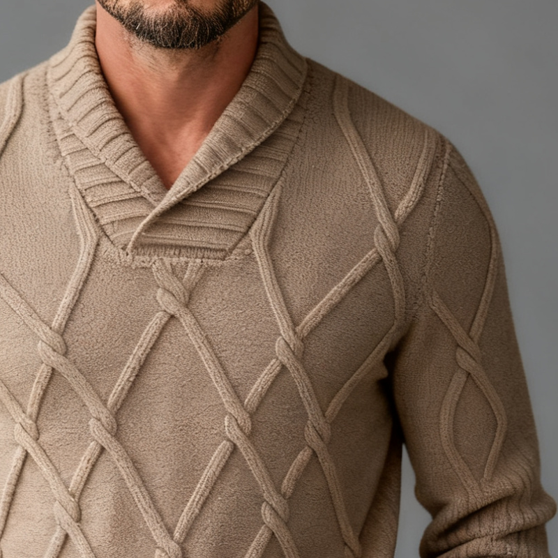 Leo™ | Men’s Solid Color Knit Turtleneck