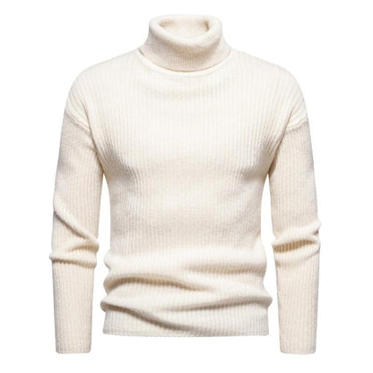 Edward™ | Men's Turtleneck Solid Color Sweater