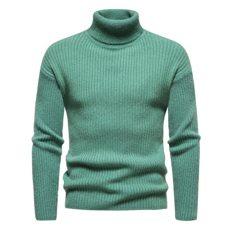 Edward™ | Men's Turtleneck Solid Color Sweater