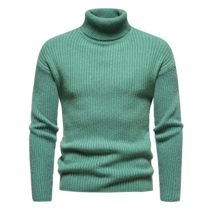 Edward™ | Men's Turtleneck Solid Color Sweater