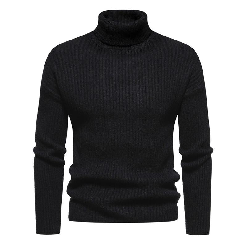 Edward™ | Men's Turtleneck Solid Color Sweater