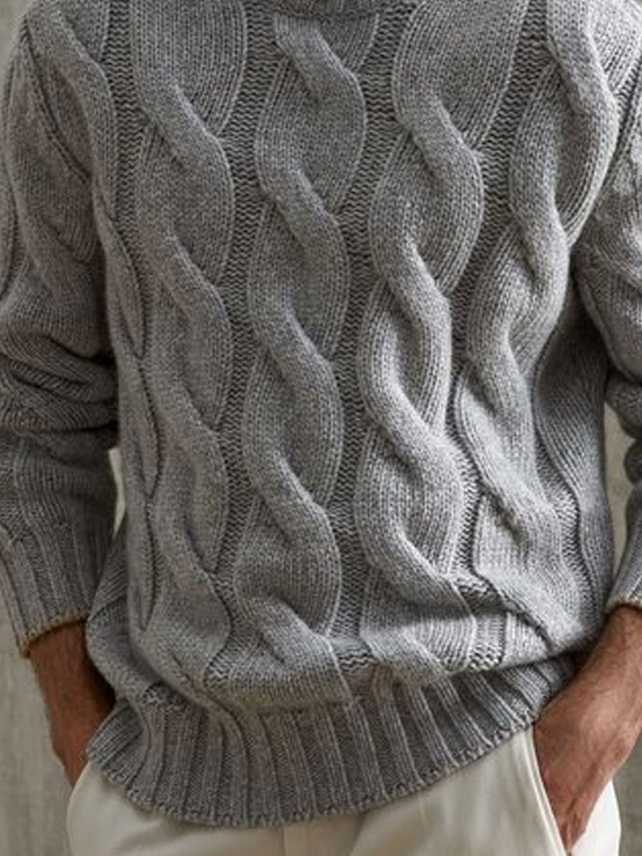 Jack™ | Men’s Gray Turtleneck Sweater