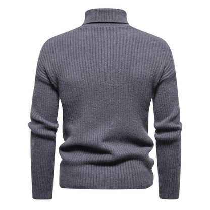 Edward™ | Men's Turtleneck Solid Color Sweater