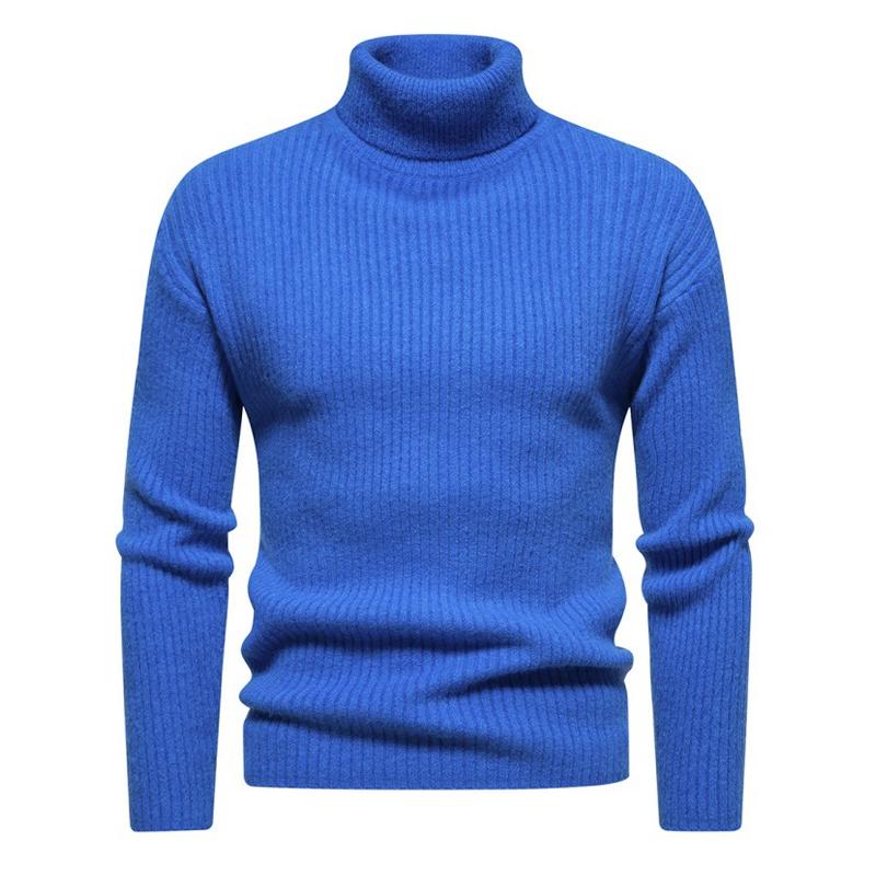 Edward™ | Men's Turtleneck Solid Color Sweater