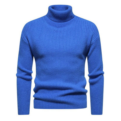 Edward™ | Men's Turtleneck Solid Color Sweater