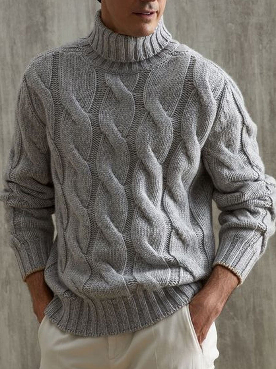 Jack™ | Men’s Gray Turtleneck Sweater