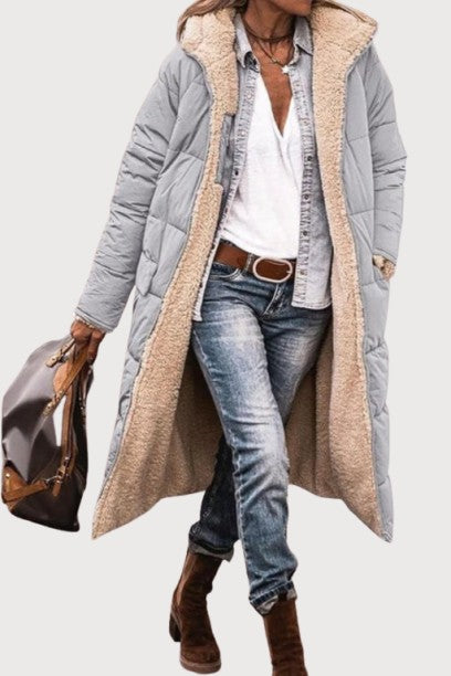 Aurora™ | Elegant Reversible Coat for Women