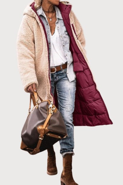 Aurora™ | Elegant Reversible Coat for Women