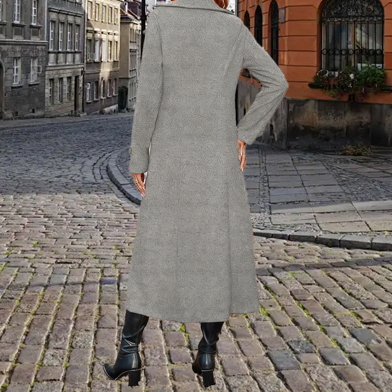 Shelly™ | Long, Warm Double-Breasted Women’s Coat